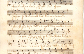 Hudobný rukopis HJ 240 – vokálny part