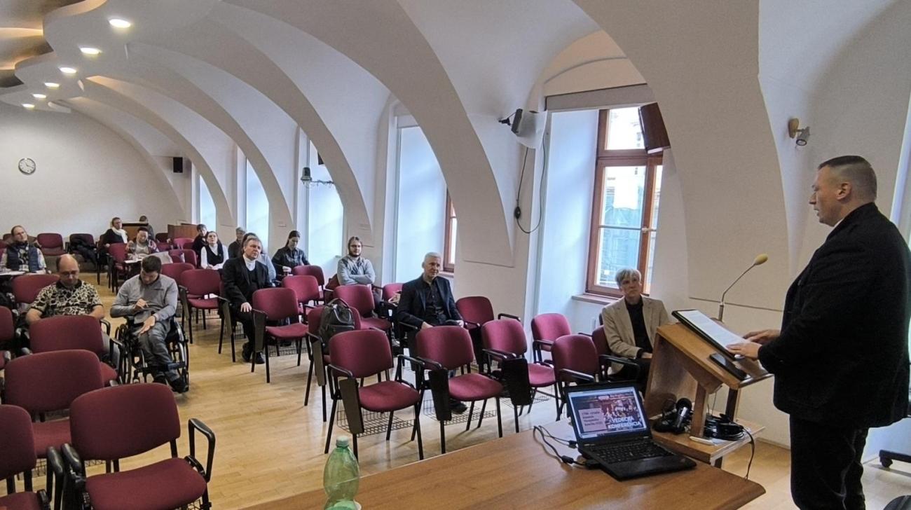 Odborná prednáška v aule fakulty o Nicejskom koncile